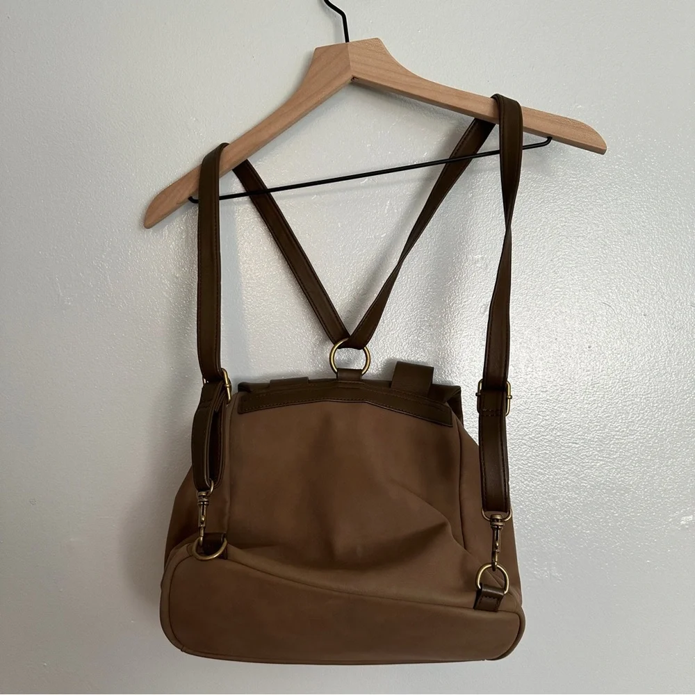 Universal Thread Brown Convertible Backpack Purse